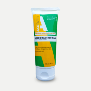 AKOEARTH Acne Shield Oil Control Face Wash for  Clear Pimple-Free Skin.